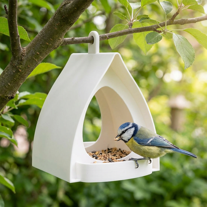 Hengende fuglemater – Stor kapasitet, ideell for hager og balkonger